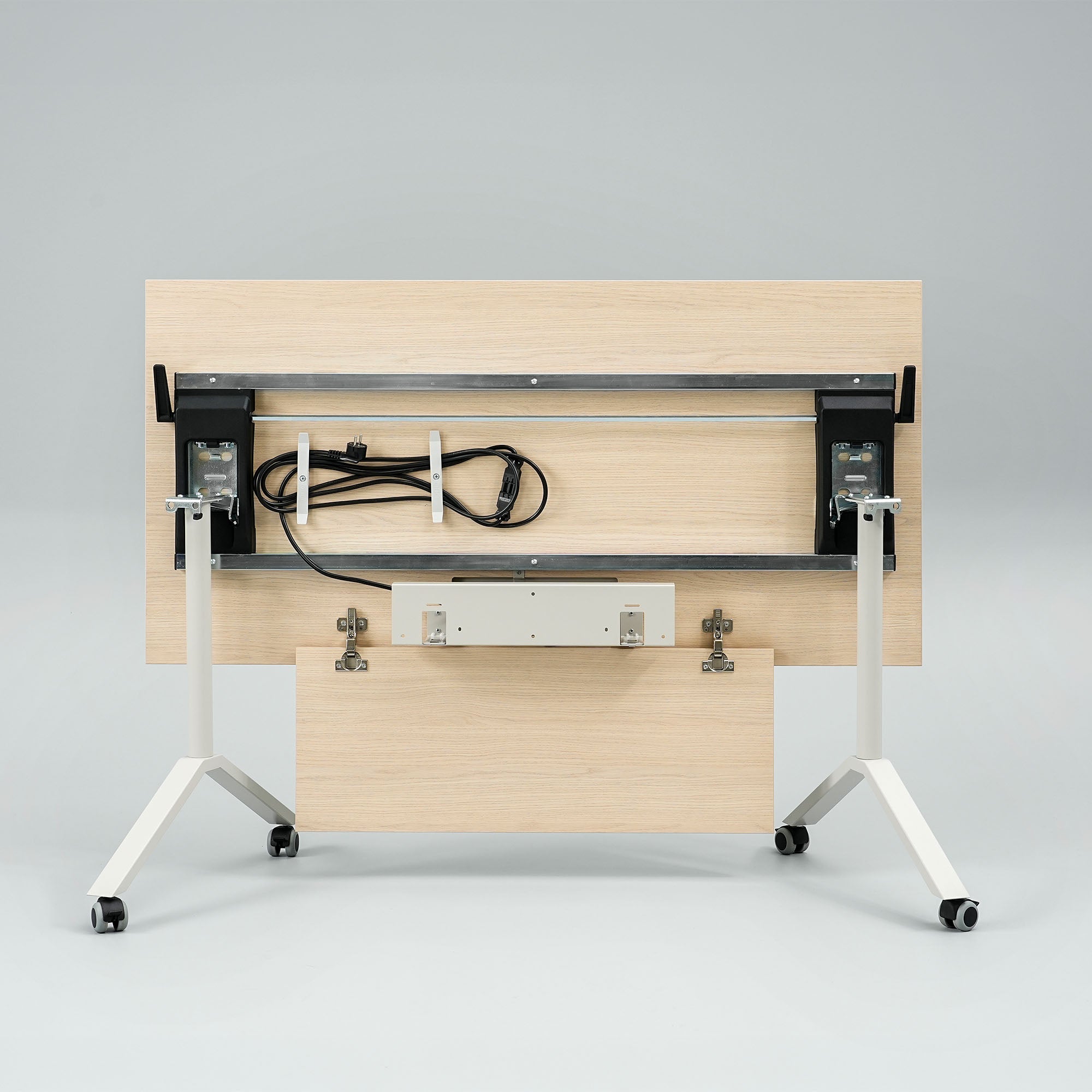 FLIPTOP Besprechungstisch | 1200-1800 mm, klappbar, auf Rollen