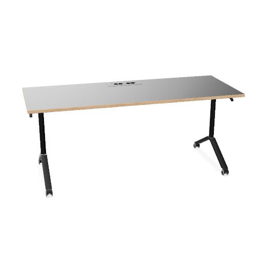 FLIPTOP Besprechungstisch | 1200-1800 mm, klappbar, auf Rollen