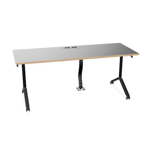 FLIPTOP Besprechungstisch | 1200-1800 mm, klappbar, auf Rollen