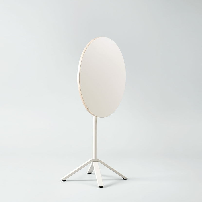 FLIPTOP Bistrotisch | 600-800 mm, klappbar, rund oder rechteckig