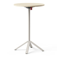 FLIPTOP Bistrotisch | 600-800 mm, klappbar, rund oder rechteckig