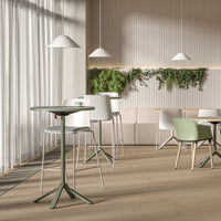 FLIPTOP Bistrotisch | 600-800 mm, klappbar, rund oder rechteckig
