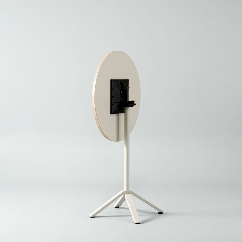 FLIPTOP Bistrotisch | 600-800 mm, klappbar, rund oder rechteckig