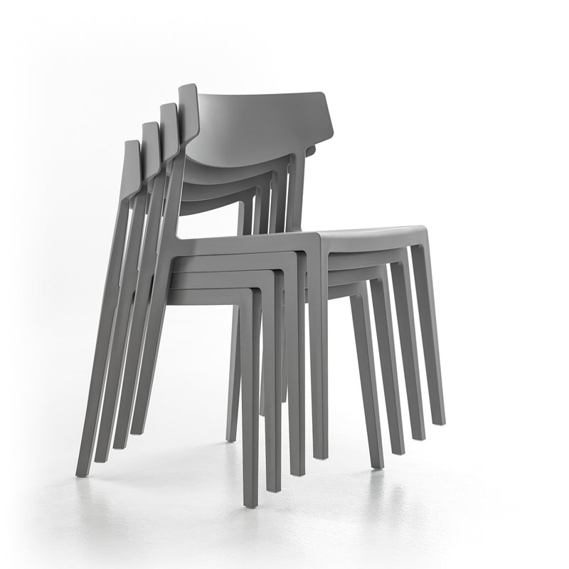 FLY Besucherstuhl | 4-Fuß-Gestell, für den Außeneinsatz geeignet - 31 Main Image