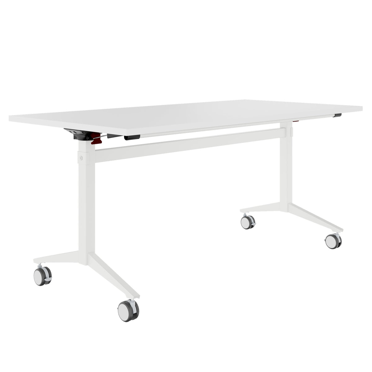 FOTA Klapptisch | 1600 x 800 mm, Rollbar, Klappbar, Weiß - 1 Lightbox Main Image