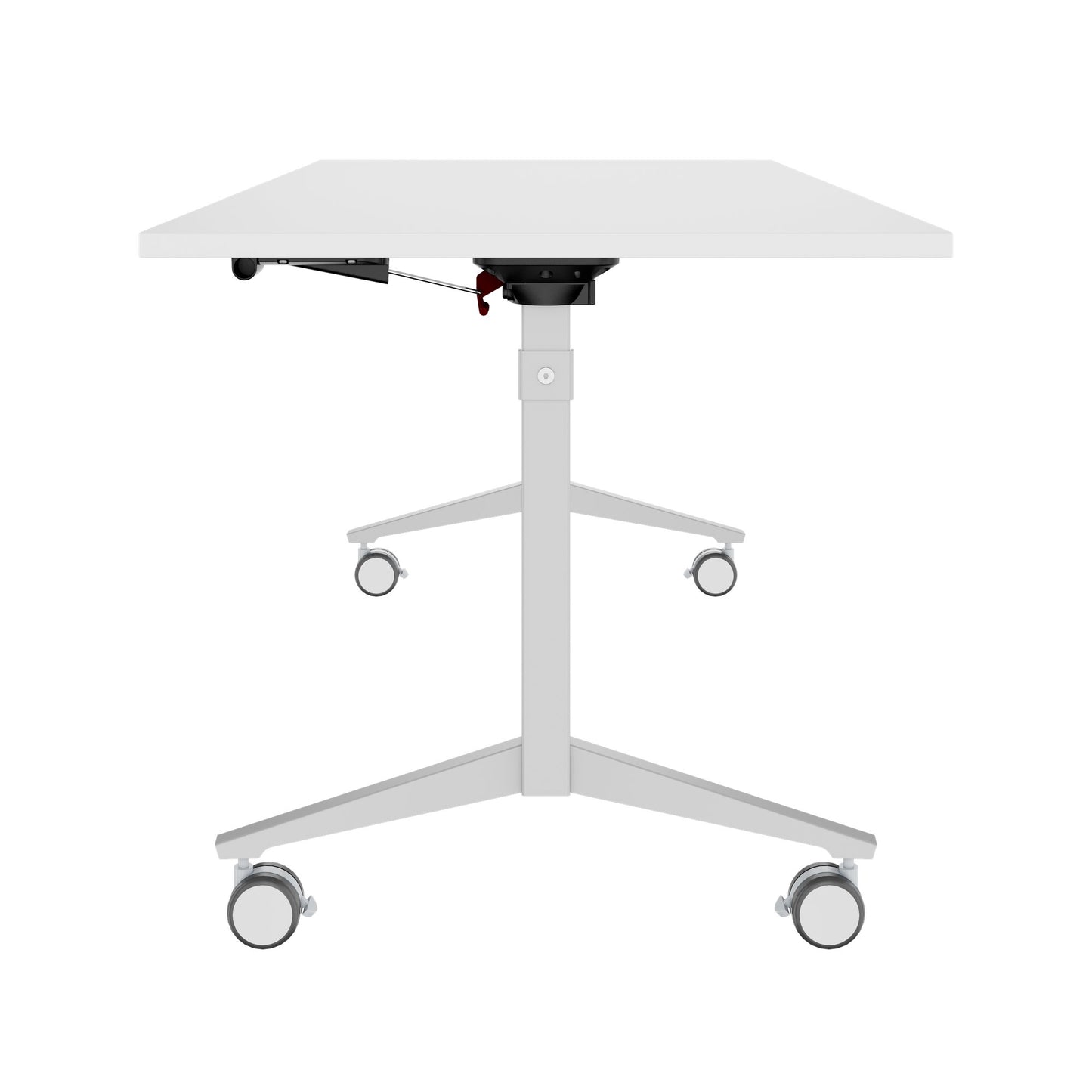 FOTA Klapptisch | 1600 x 800 mm, Rollbar, Klappbar, Weiß