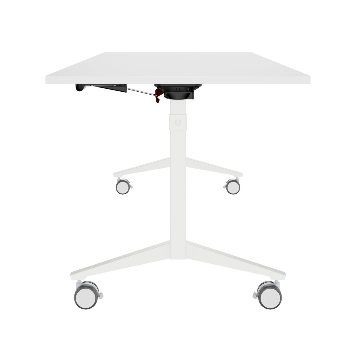 FOTA Klapptisch | 1600 x 800 mm, Rollbar, Klappbar, Weiß - 4 Lightbox Main Image