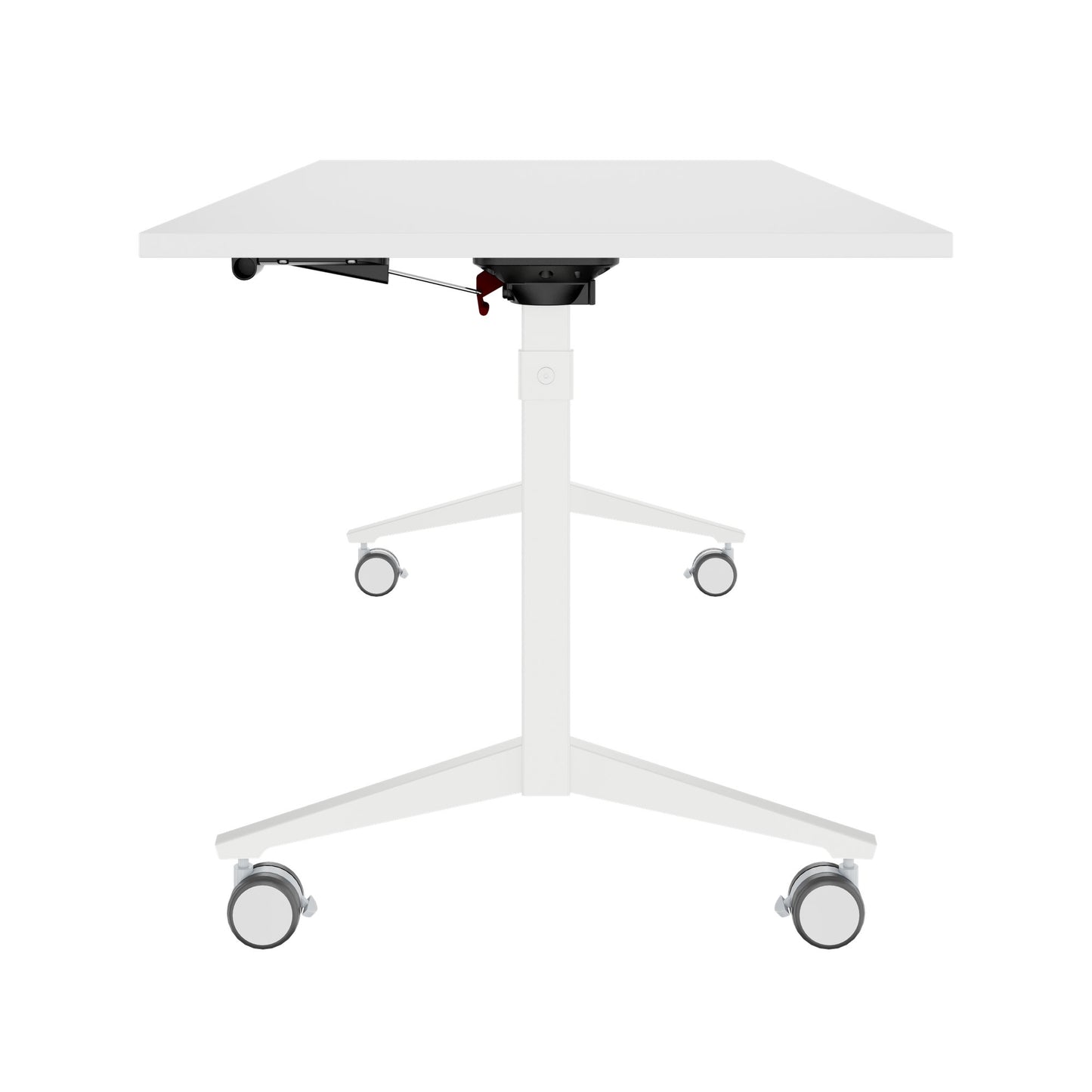 FOTA Klapptisch | 1600 x 800 mm, Rollbar, Klappbar, Weiß