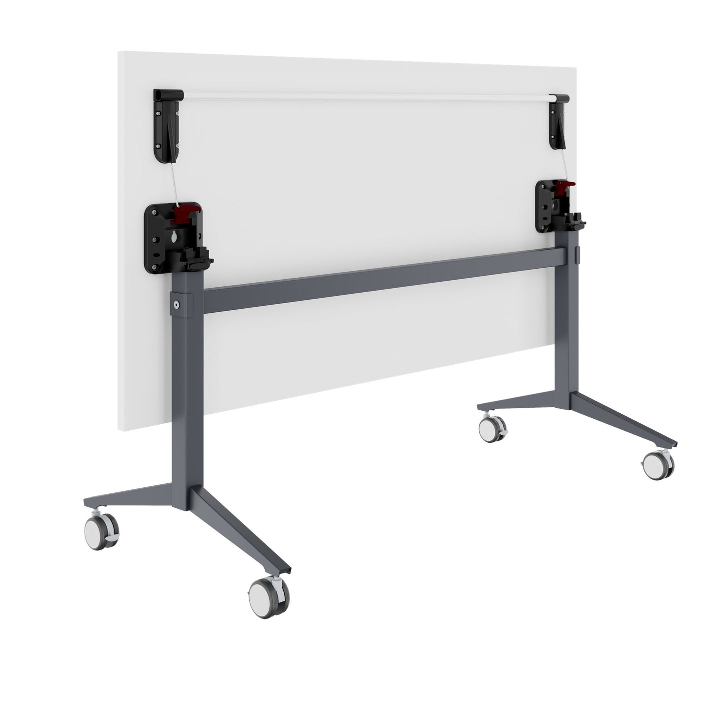 FOTA Klapptisch | 1600 x 800 mm, Rollbar, Klappbar, Weiß