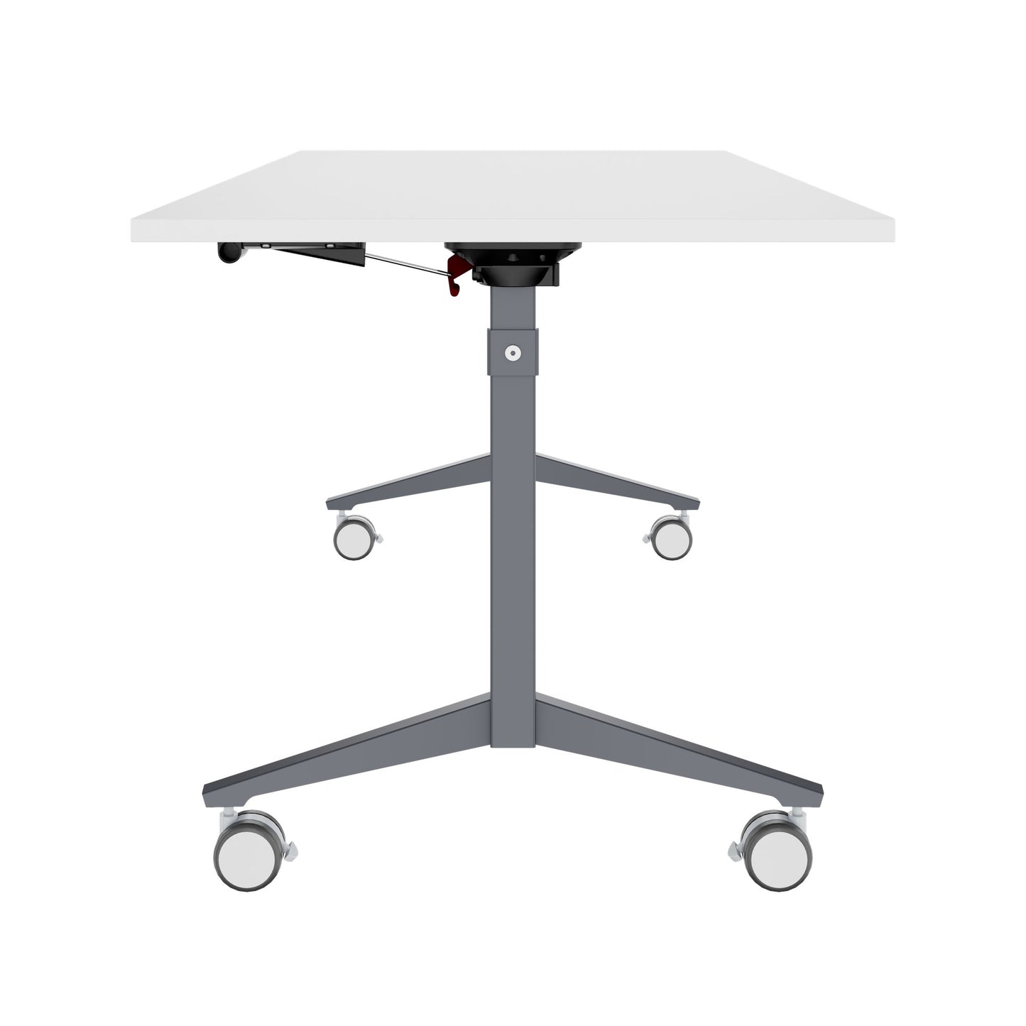 FOTA Klapptisch | 1600 x 800 mm, Rollbar, Klappbar, Weiß