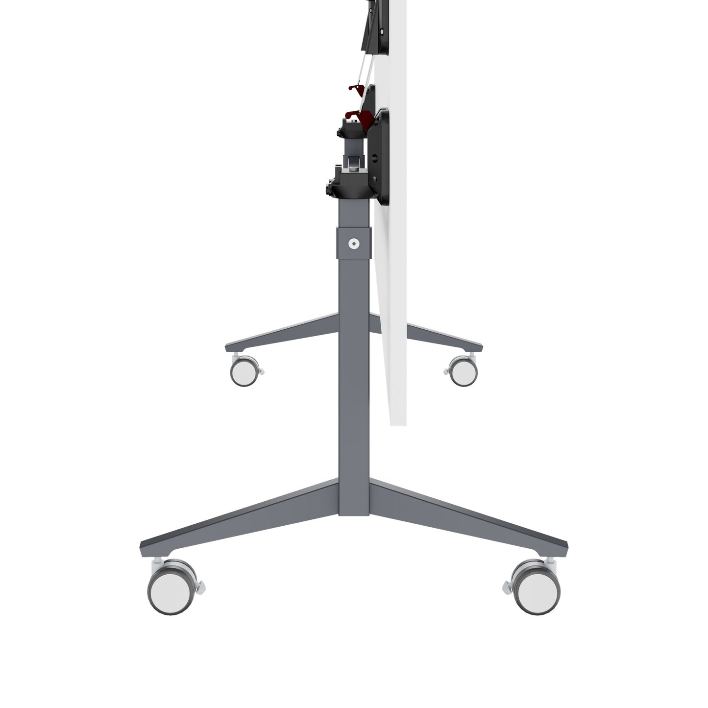 FOTA Klapptisch | 1600 x 800 mm, Rollbar, Klappbar, Weiß