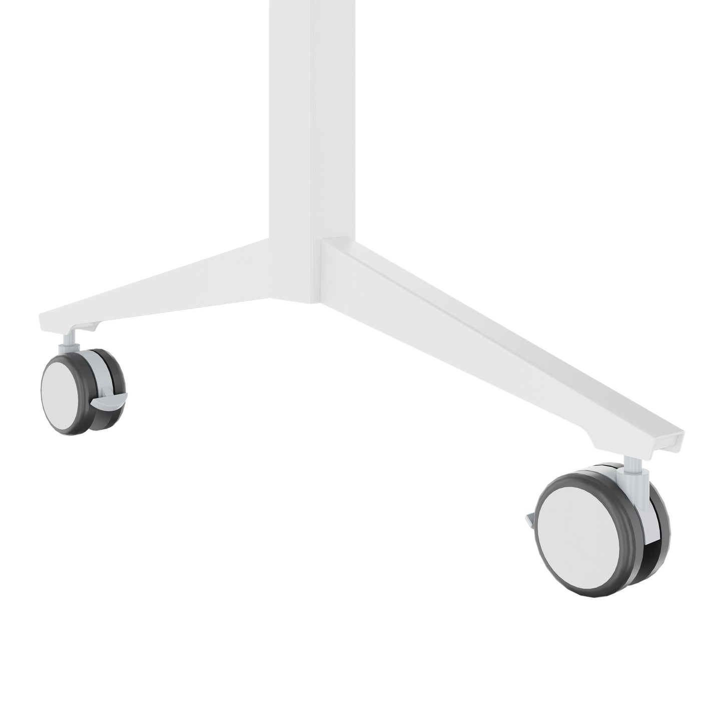 FOTA Klapptisch | 1600 x 800 mm, Rollbar, Klappbar, Weiß