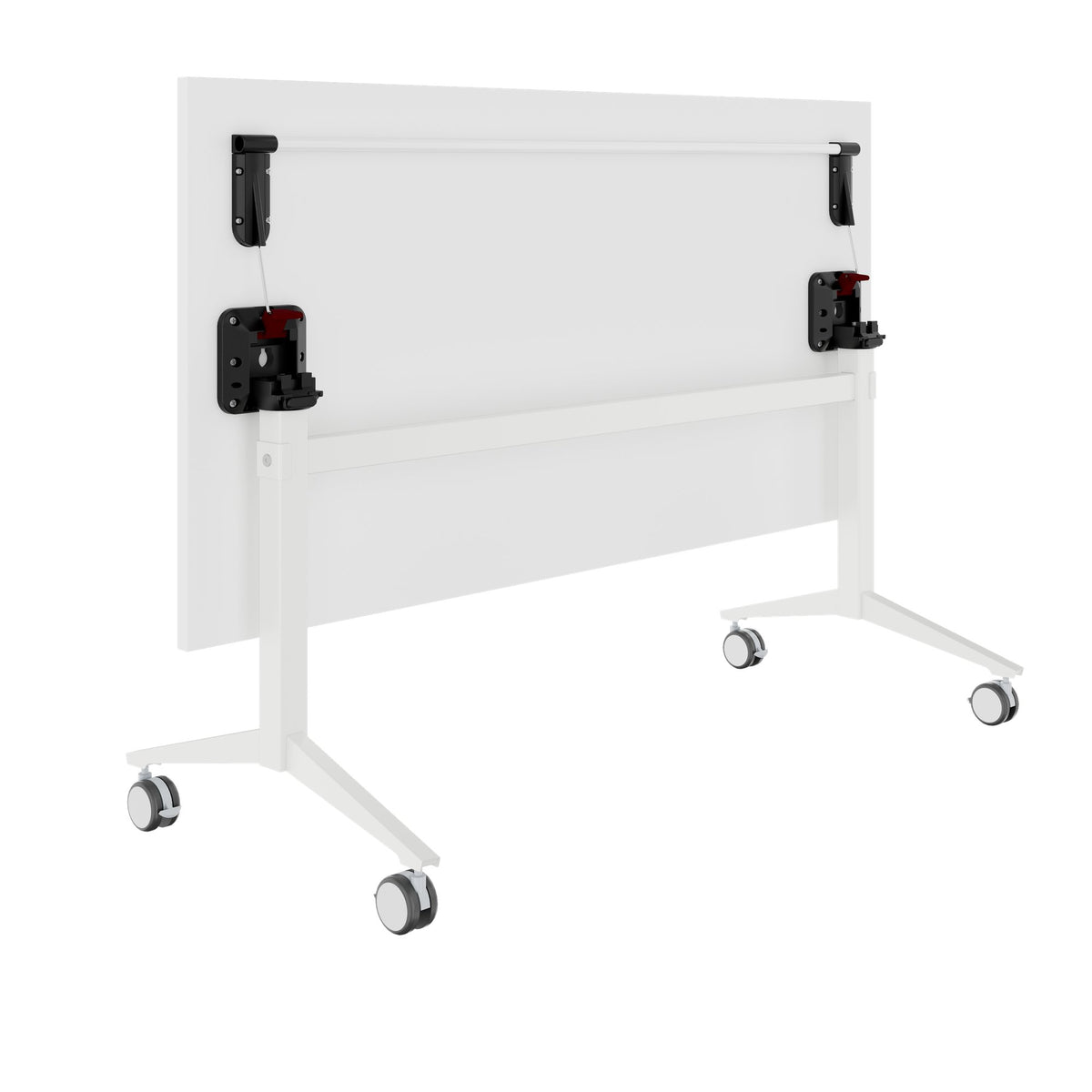 FOTA Klapptisch | 1600 x 800 mm, Rollbar, Klappbar, Weiß - 5 Lightbox Main Image