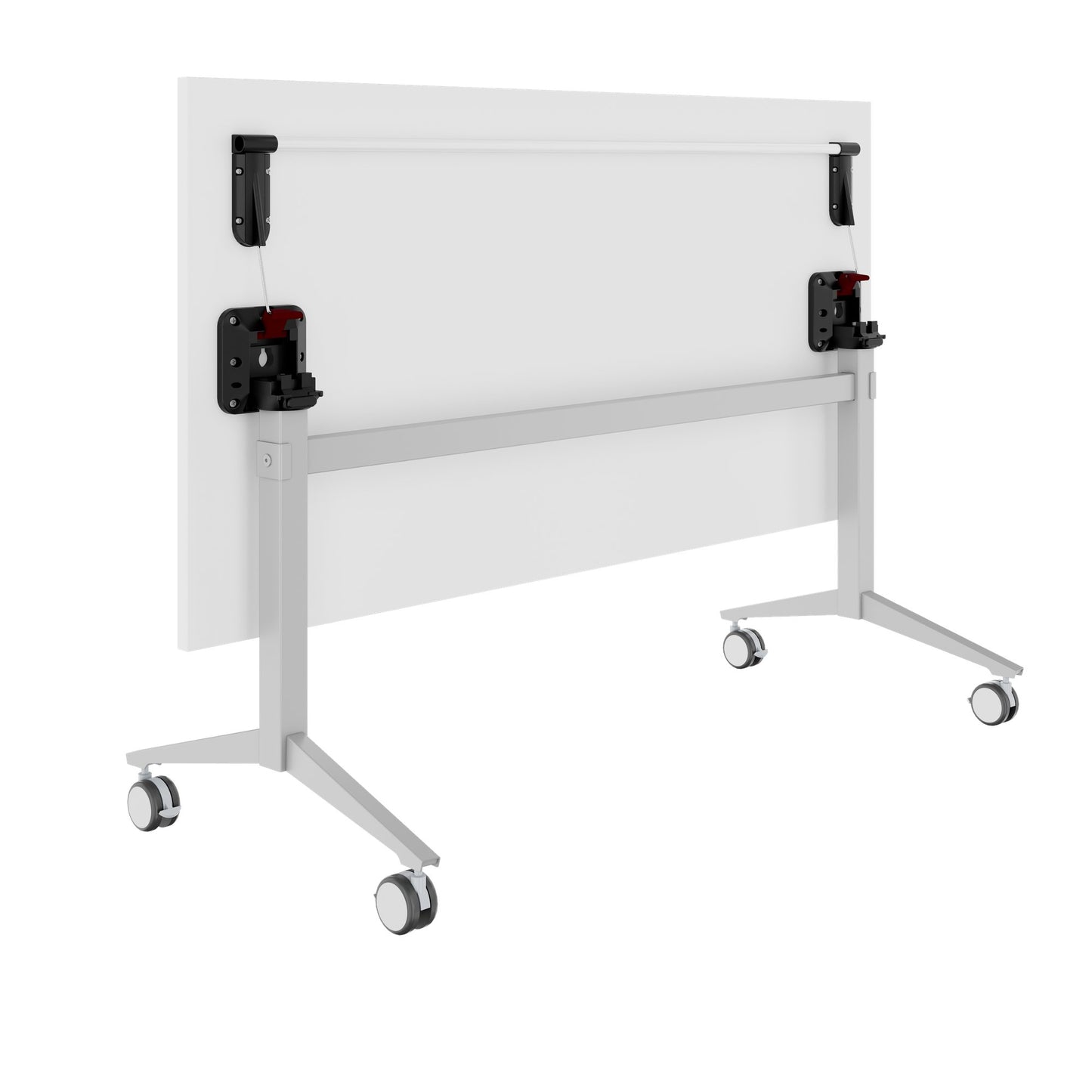 FOTA Klapptisch | 1600 x 800 mm, Rollbar, Klappbar, Weiß