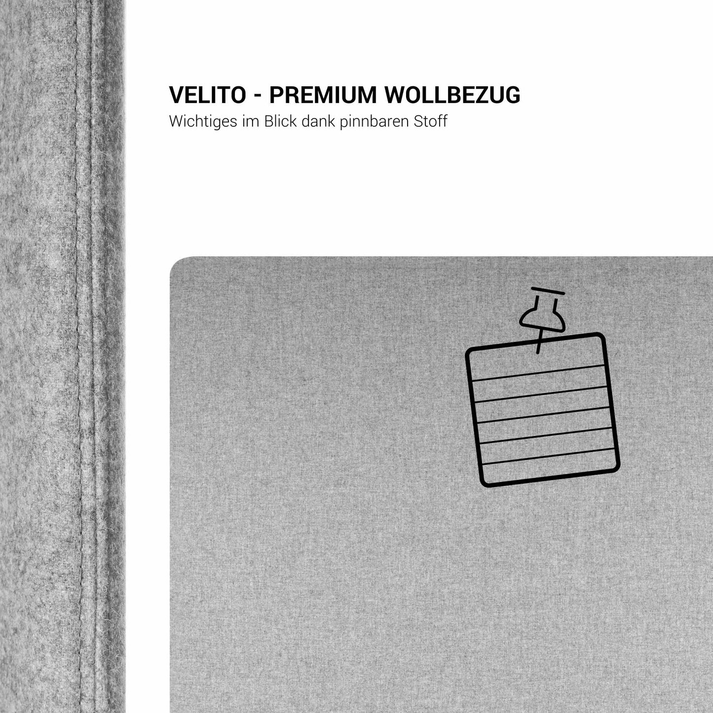 FREE STANDING Akustik-Trennwand