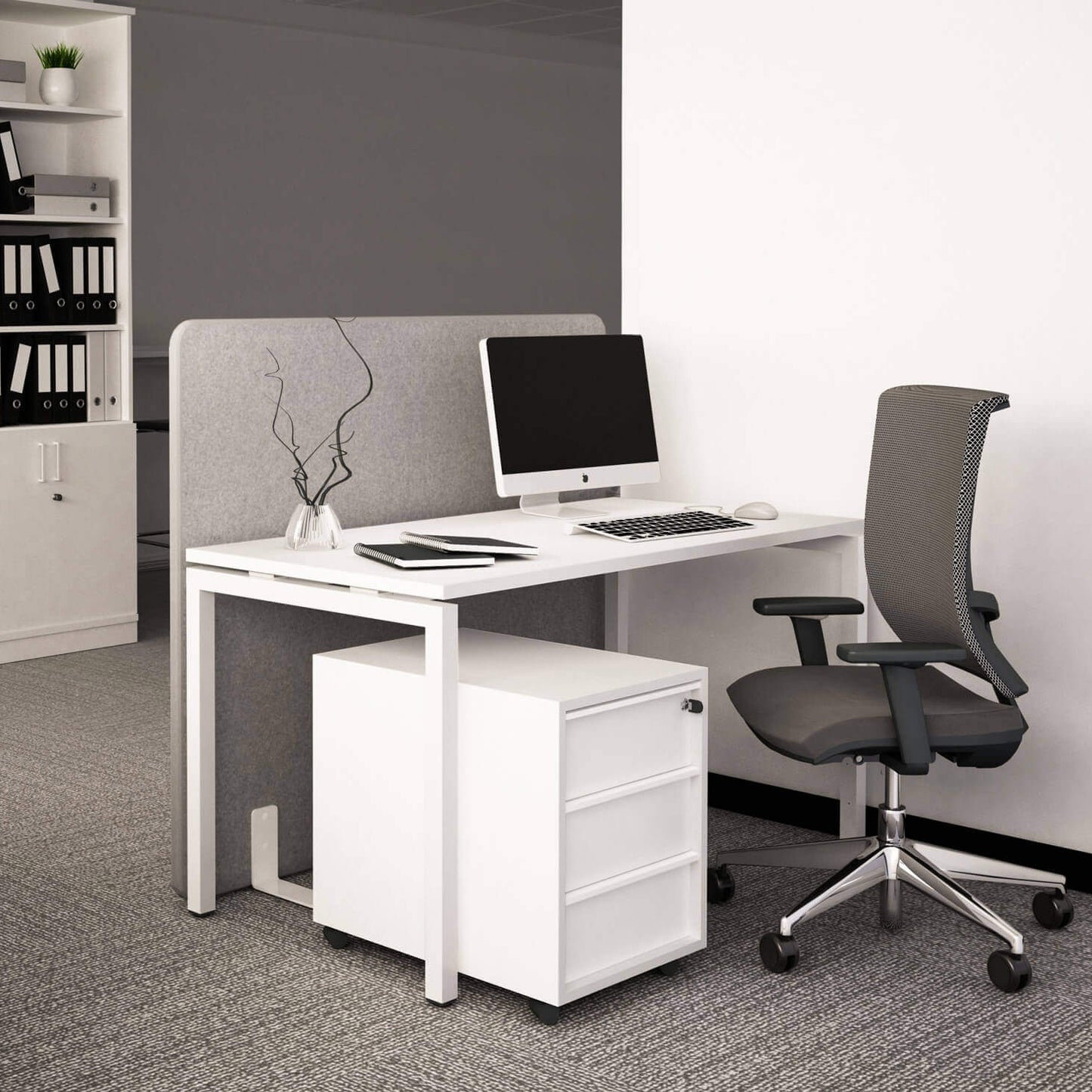 FREE STANDING Akustik-Trennwand