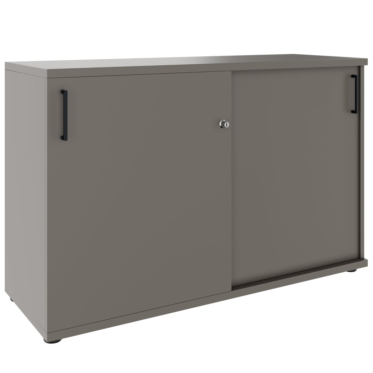 FUSION DUO Set - Complete office for two workstations | Anthracite / White - 10 Lightbox Main Image