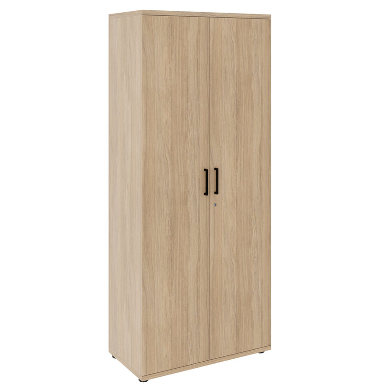 FUSION DUO Set - Complete office for two workstations | Amber oak - 8 Main Image