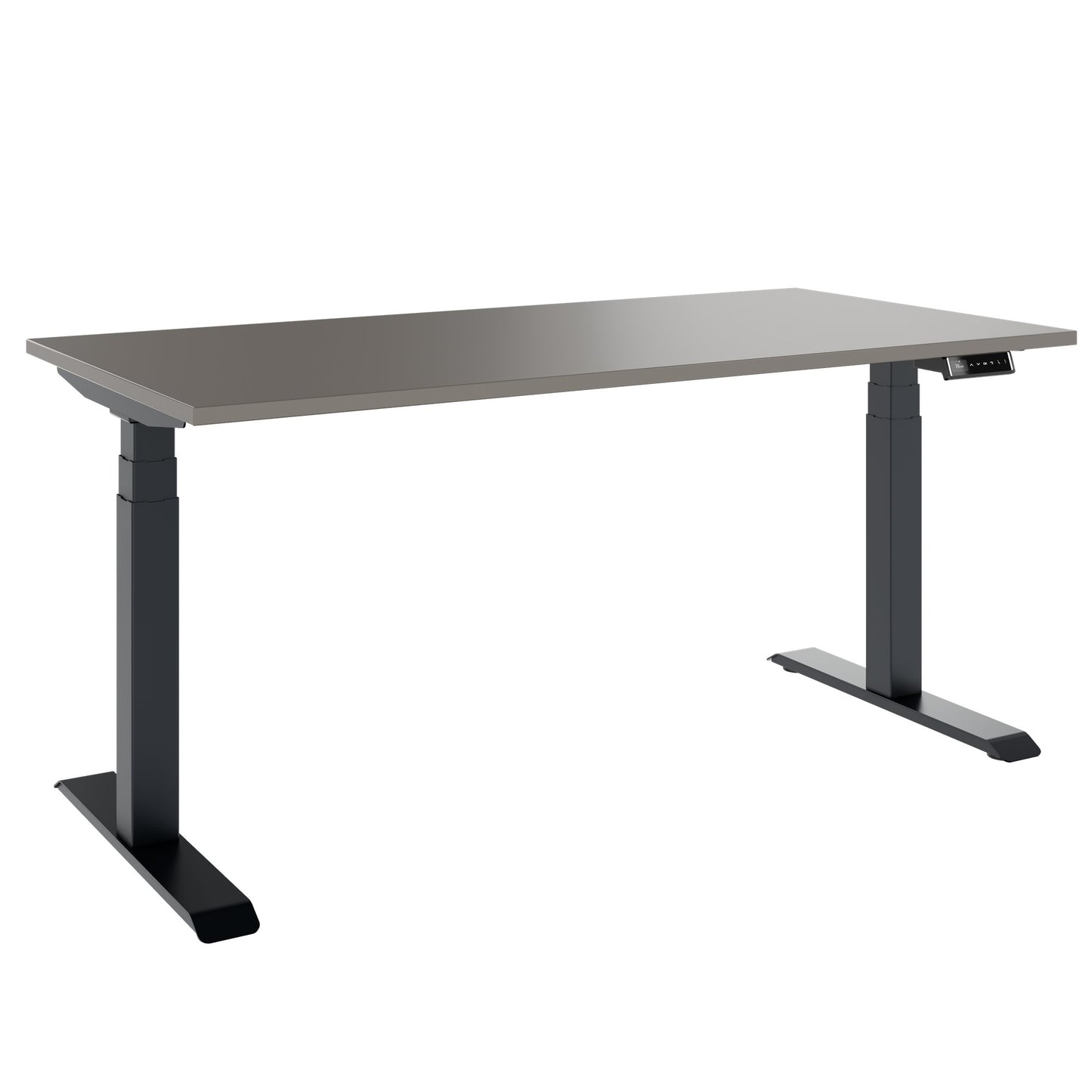 FUSION DUO Set - Komplettbüro für zwei Arbeitsplätze | Cubanitgrau