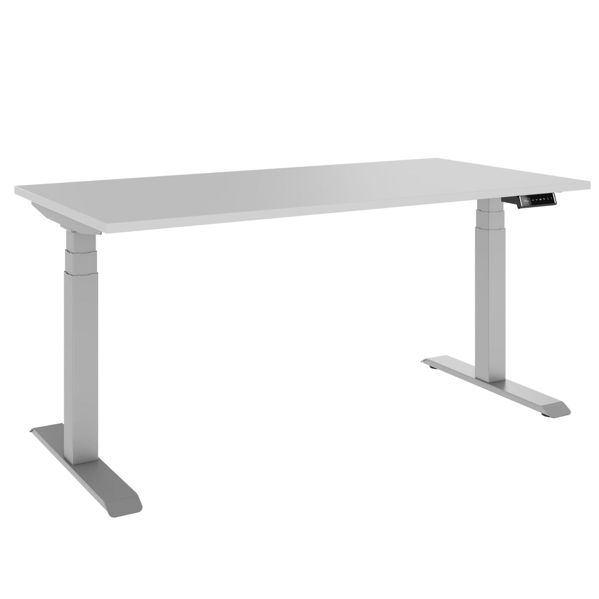 FUSION DUO Set - Komplettbüro für zwei Arbeitsplätze | Perlgrau - 3 Lightbox Main Image
