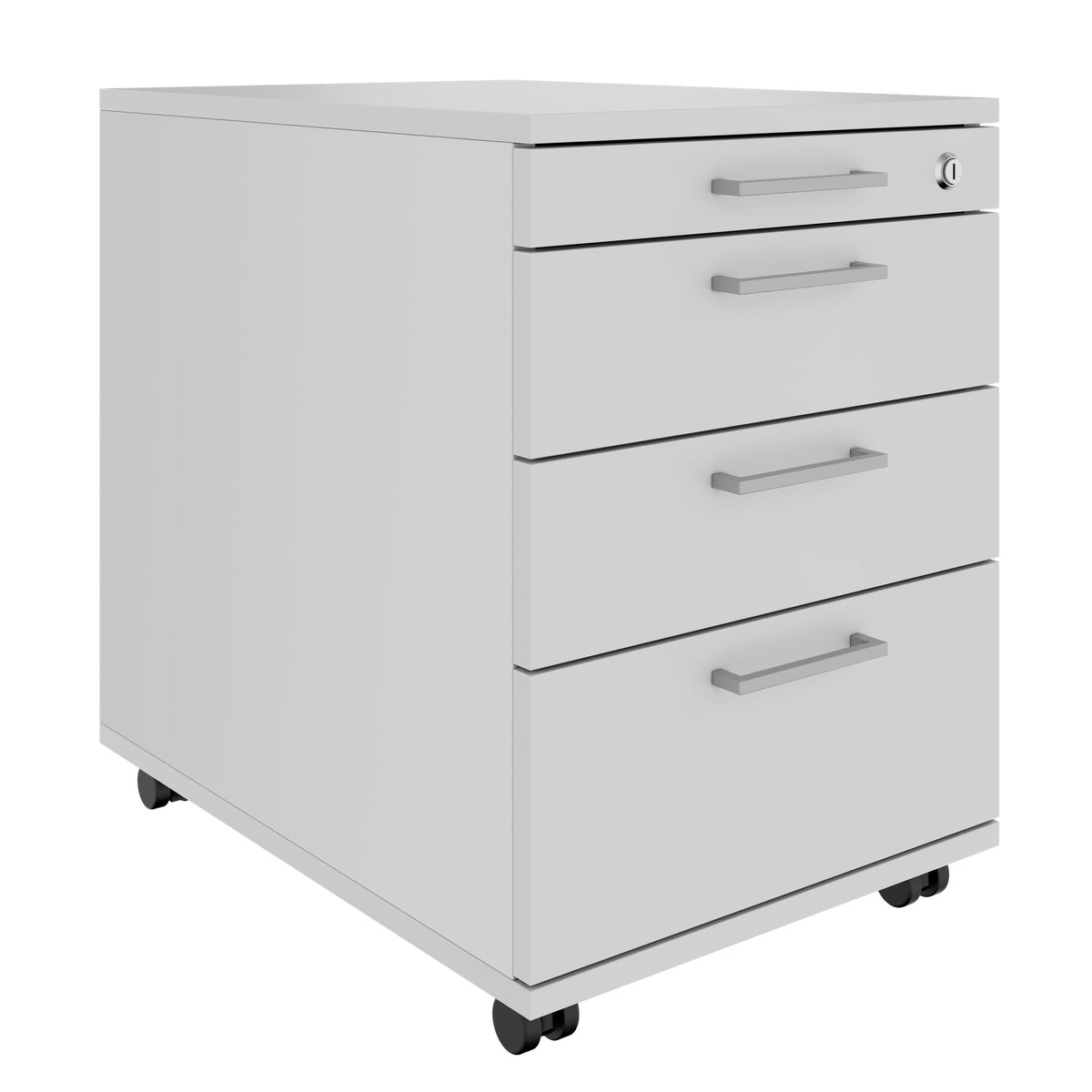FUSION DUO Set - Komplettbüro für zwei Arbeitsplätze | Perlgrau - 4 Lightbox Main Image