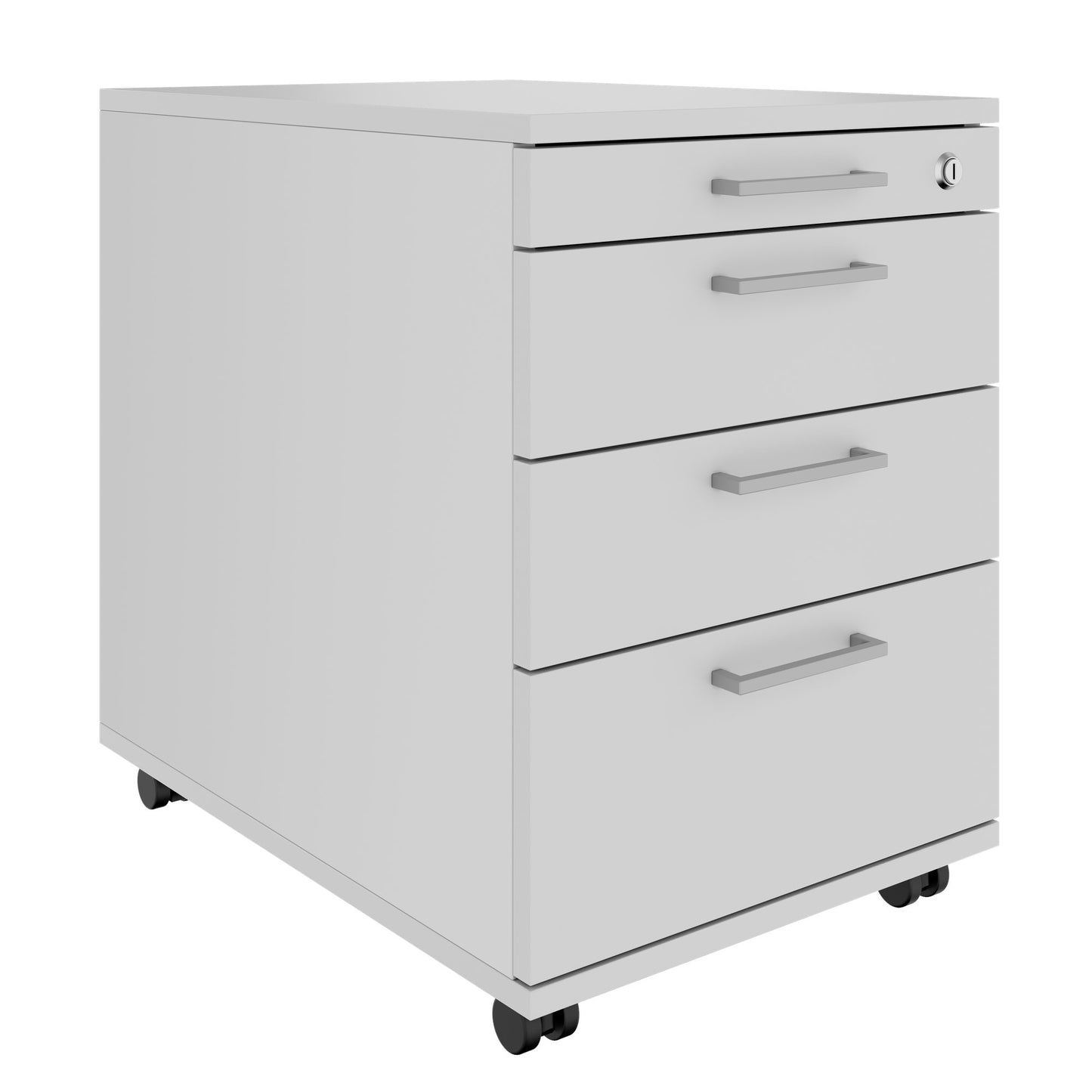 FUSION DUO Set - Komplettbüro für zwei Arbeitsplätze | Perlgrau