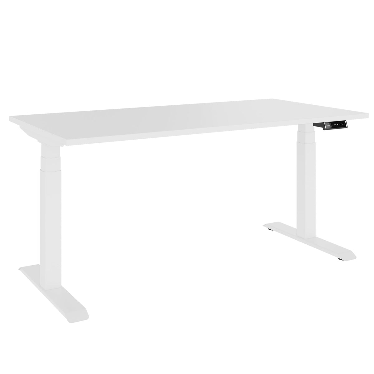 FUSION DUO Set - Complete office for two workstations | White - 3 Lightbox Main Image
