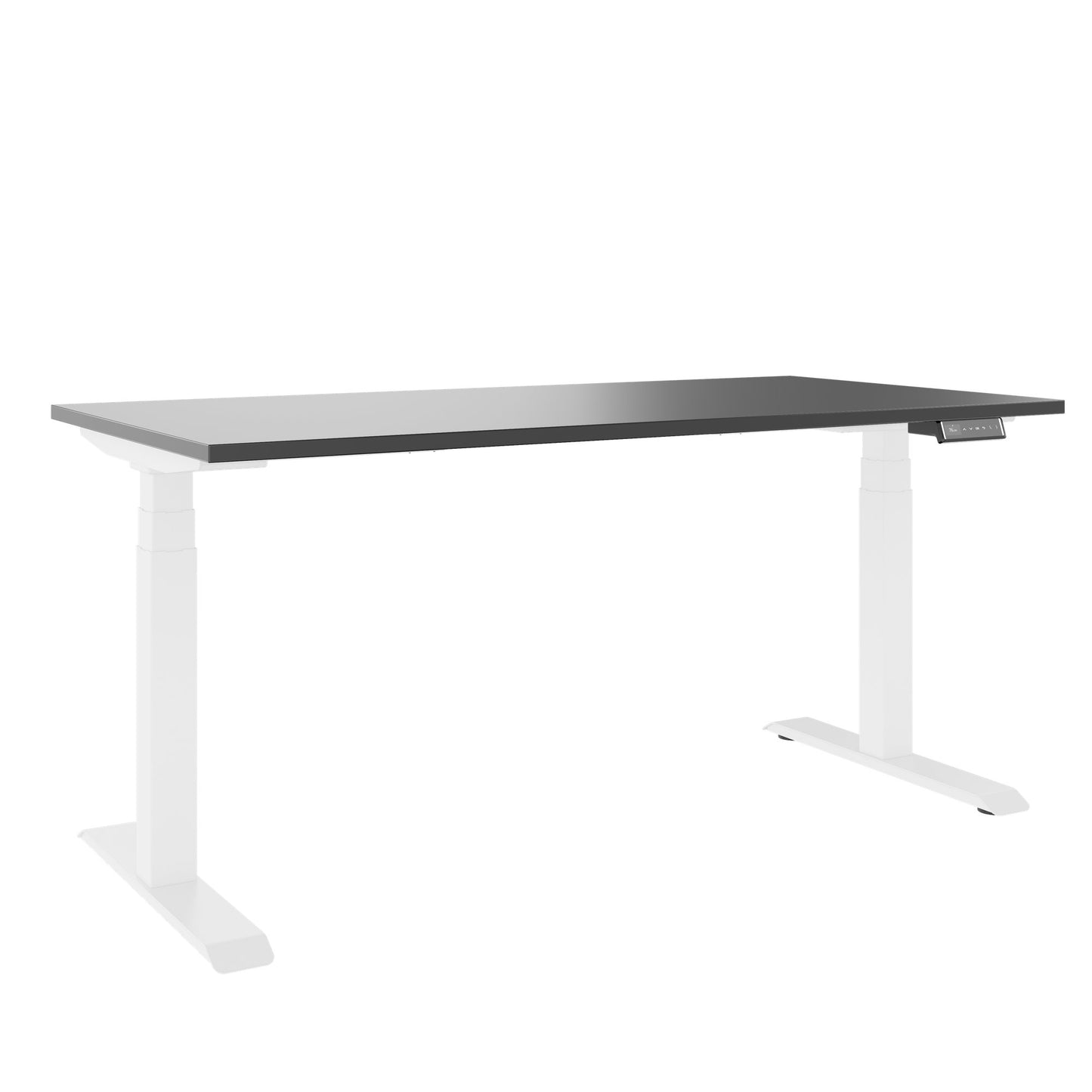 FUSION Set - The ergonomic complete office | Anthracite / White