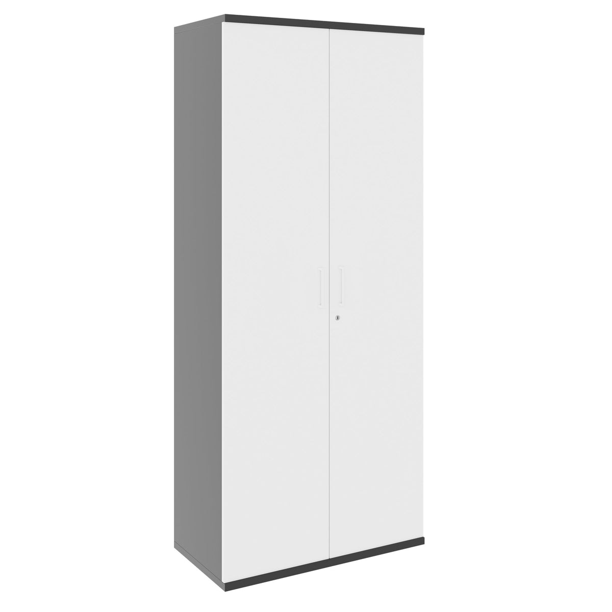 FUSION Set - Das ergonomische Komplettbüro | Anthrazit / Weiß - 6 Lightbox Main Image