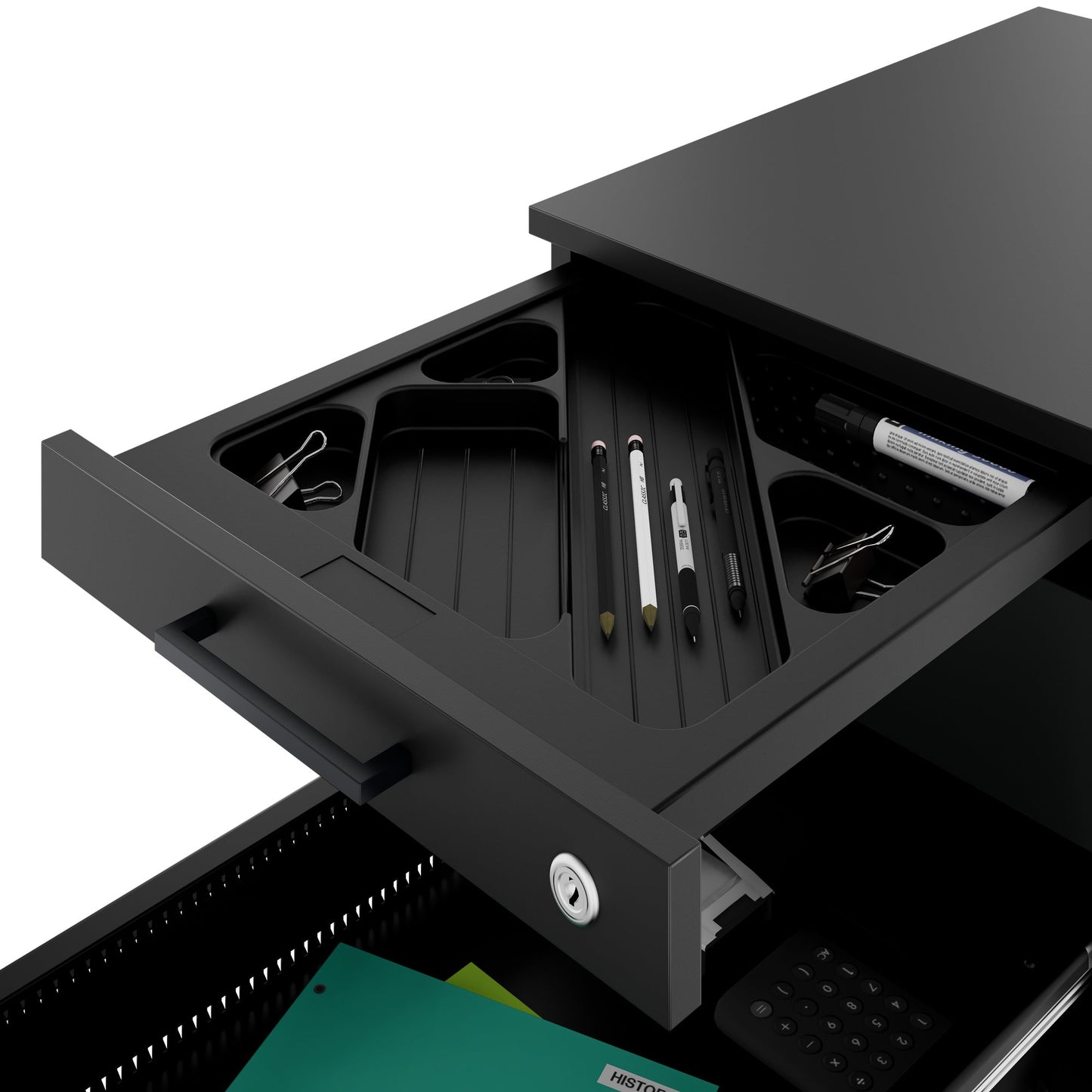 FUSION Set - The ergonomic complete office | Anthracite / White