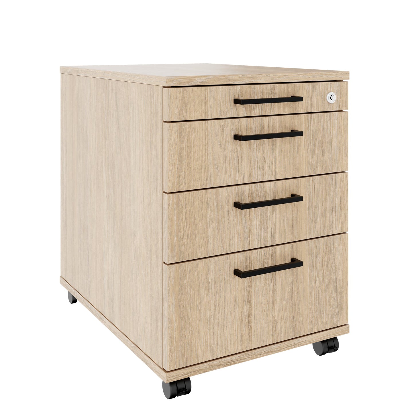 FUSION Set - The ergonomic complete office | Amber oak