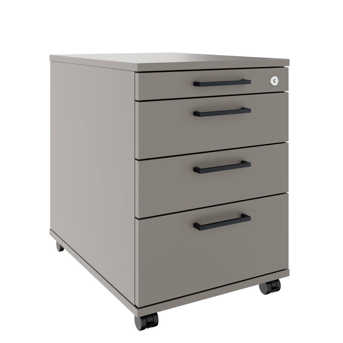 FUSION Set - Das ergonomische Komplettbüro | Cubanitgrau - 4 Lightbox Main Image