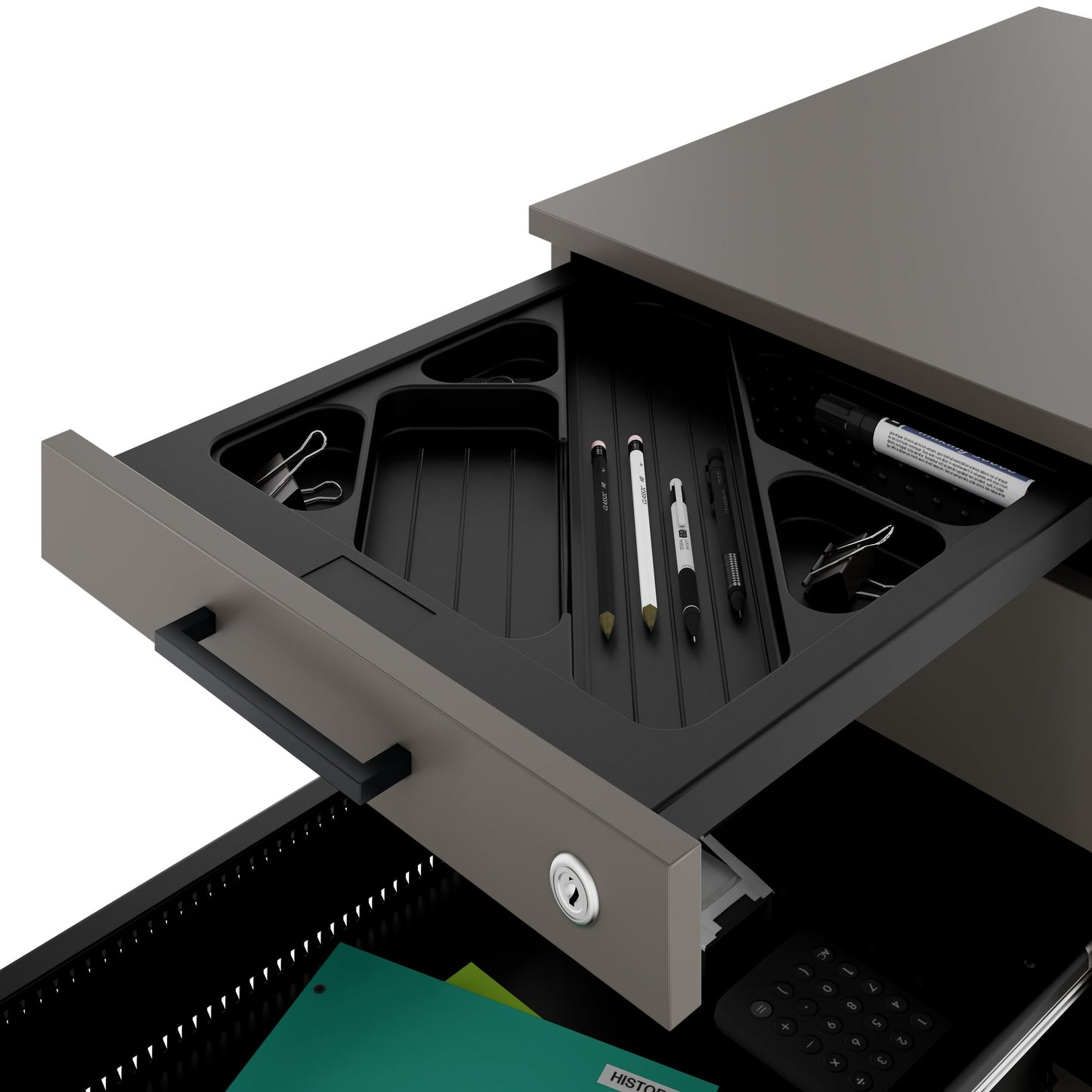 FUSION Set - The ergonomic complete office | Cubanite gray