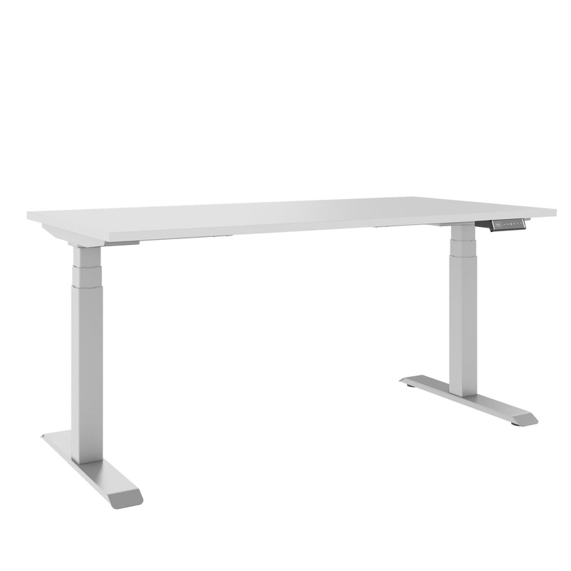 FUSION Set - Das ergonomische Komplettbüro | Perlgrau - 3 Main Image
