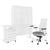 FUSION Set - The ergonomic complete office | White
