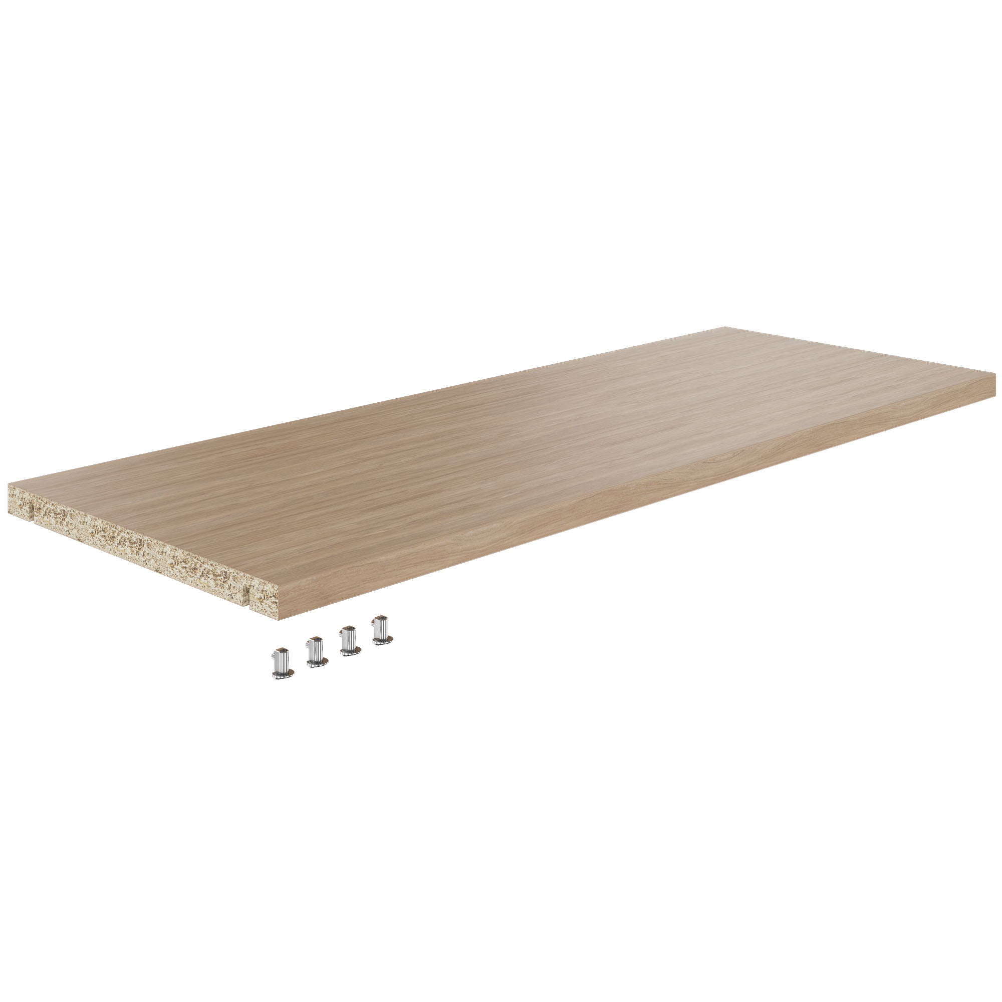 UNI Piano del soggetto | Larghezza del cabinet: 1000 mm, 1 pezzo, quercia ambra