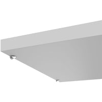 UNI shelf | Cabinet width: 1000 mm, 1 piece, pearl grey