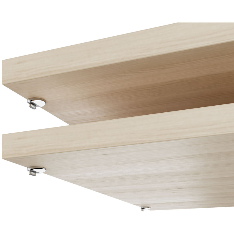 UNI Étagère pour armoire à portes coulissantes | Largeur de l’armoire : 1000 mm, 2 pièces, chêne sablé  - 3 Main Image