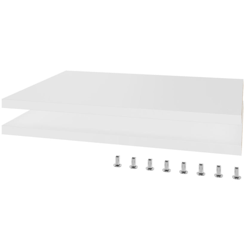 UNI Plancher du sujet pour les portes coulissantes Largeur de cabine de cabine: 1000 mm, 2 pièces, blanc