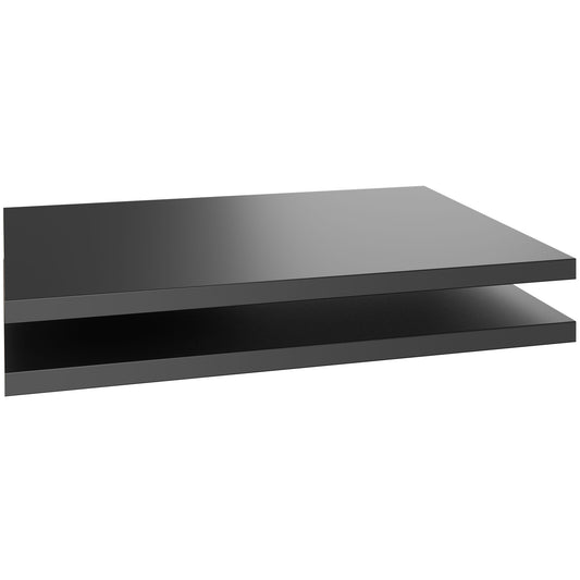 UNI Pavimento del soggetto per porte scorrevoli Larghezza del cabinetto: 1200 mm, 2 pezzi, antracite