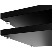 UNI shelf for sliding door cabinet | Cabinet width: 1200 mm, 2 pieces, black