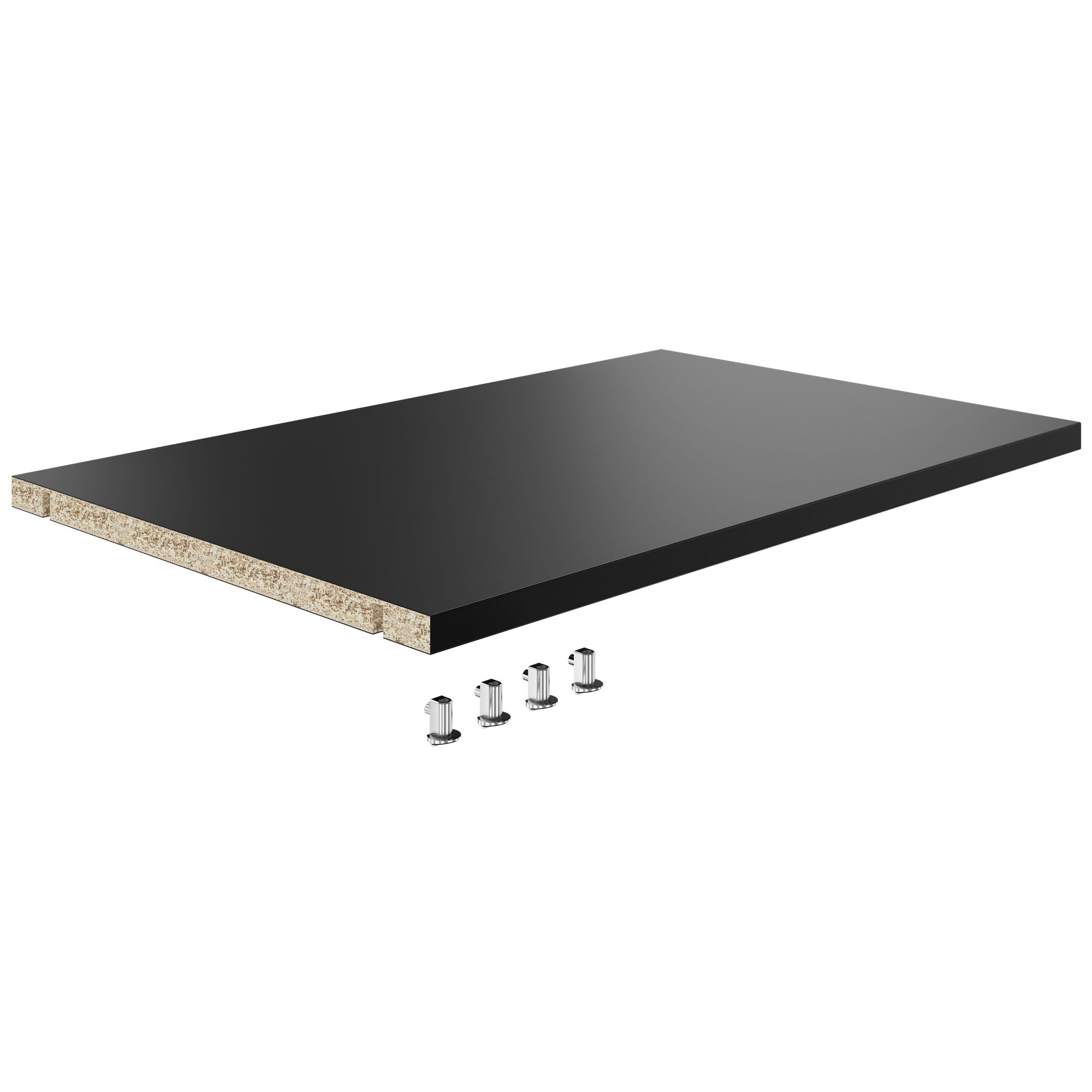 UNI shelf | Cabinet width: 600 mm, 1 piece, black