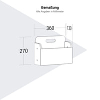 ATELLA Filzkorb | 360 x 270 mm