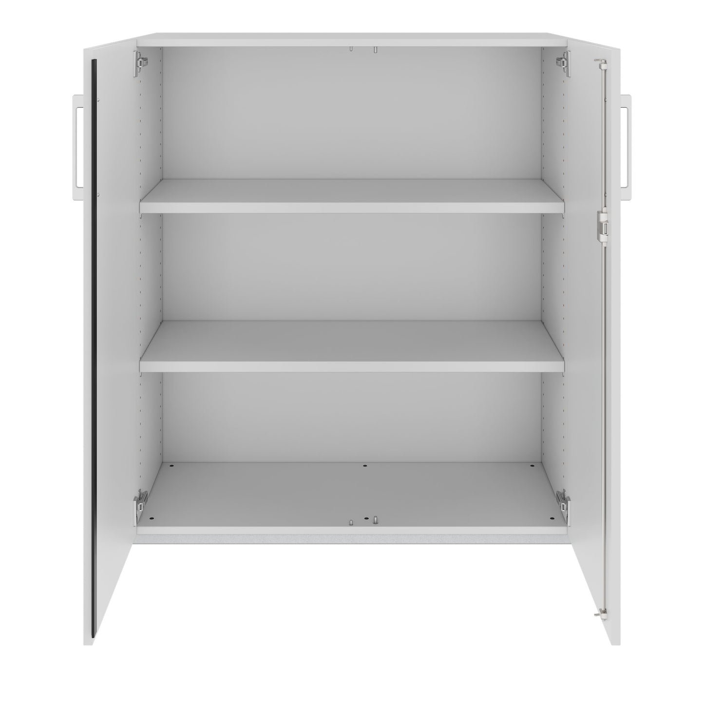 PRO Armoire de porte d'aile | 3 oh, 800 - 1200 x 1140 mm, Soft -Close, gris