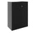 PRO hinged door cabinet | 3 OH, 800 - 1200 x 1140 mm, soft close, black