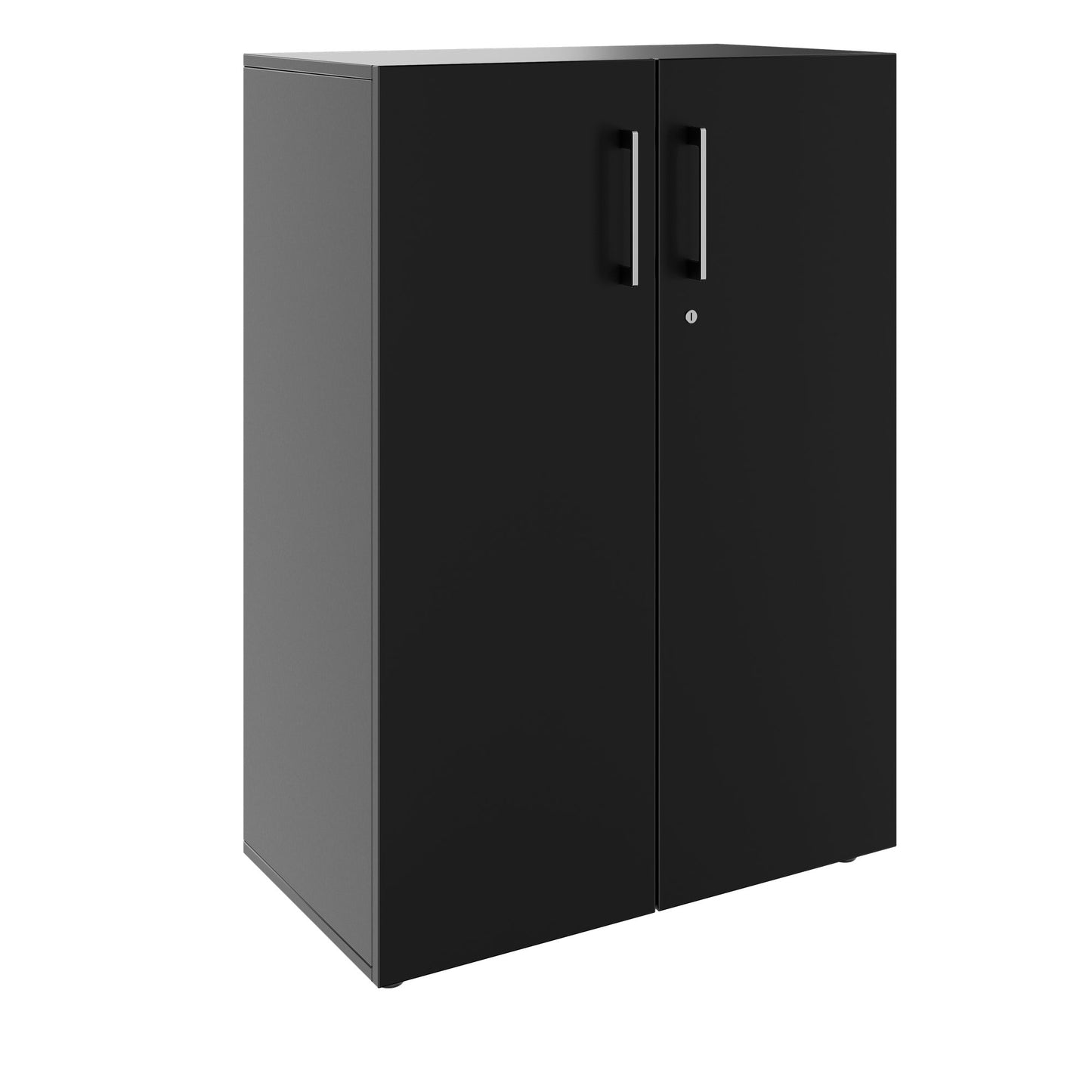 PRO Armoire de porte d'aile | 3 oh, 800 - 1200 x 1140 mm, Soft -Close, noir