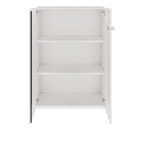 Armoire de porte de l'aile pro | 3 oh, 800 - 1200 x 1140 mm, Soft -Close, blanc