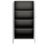 PRO Armoire de porte d'aile | 4 oh, 800 - 1200 x 1510 mm, soft -close, graphite / blanc