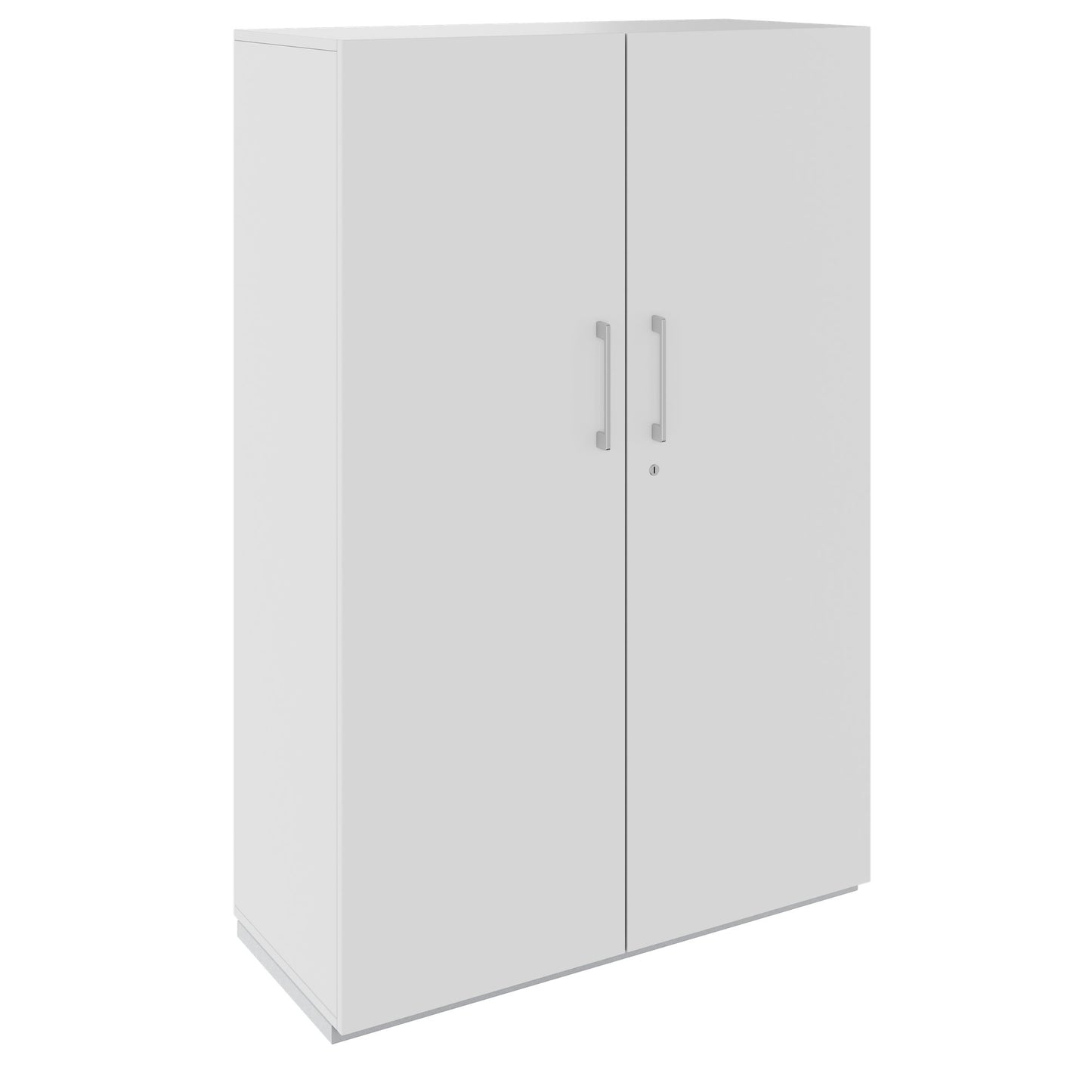 PRO Flügeltürenschrank | 4 OH, 800 - 1200 x 1510 mm, Soft-Close, Grau