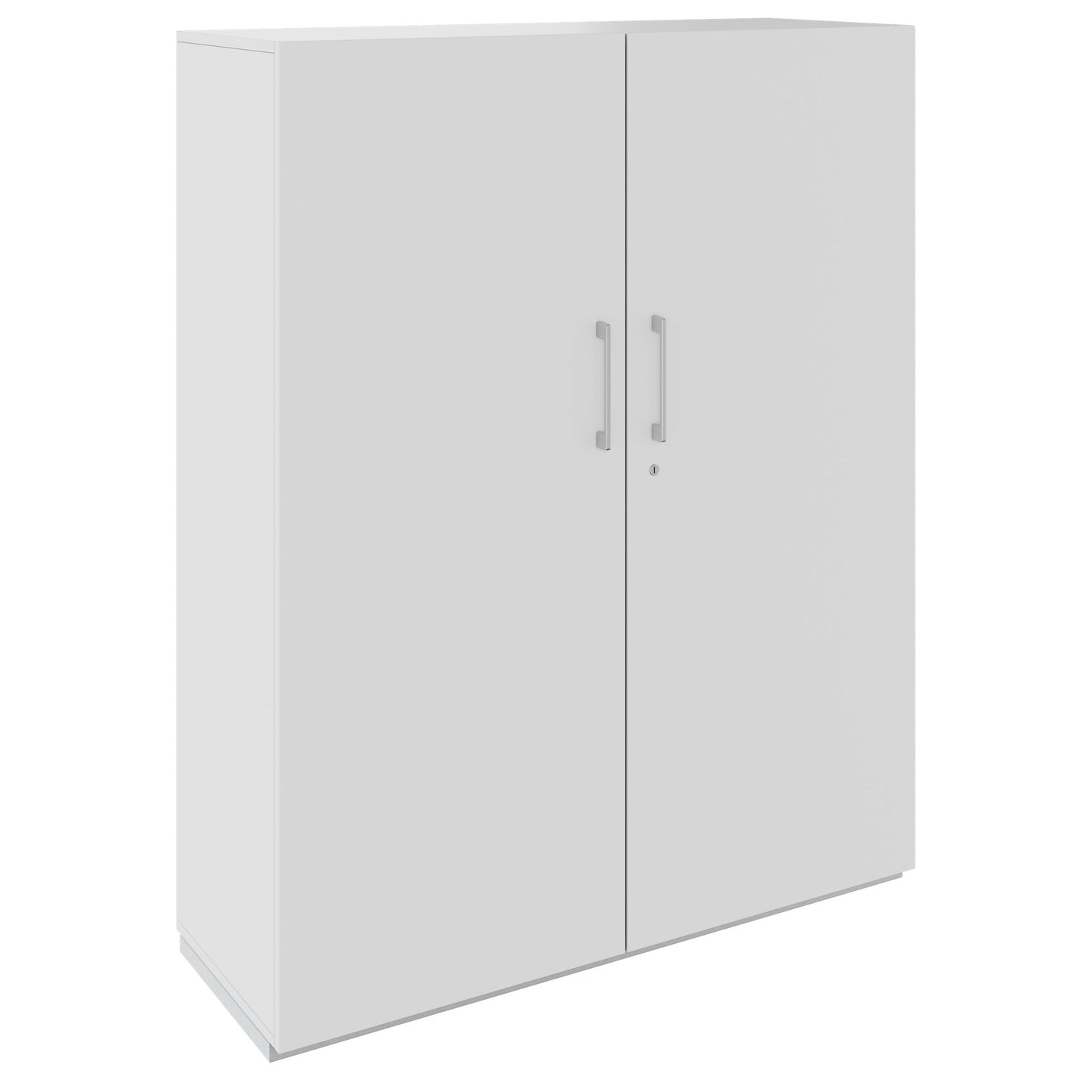 PRO Flügeltürenschrank | 4 OH, 800 - 1200 x 1510 mm, Soft-Close, Grau